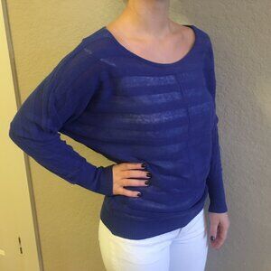 Alloy Blue Lightweight Sweatshirt Shirt Top